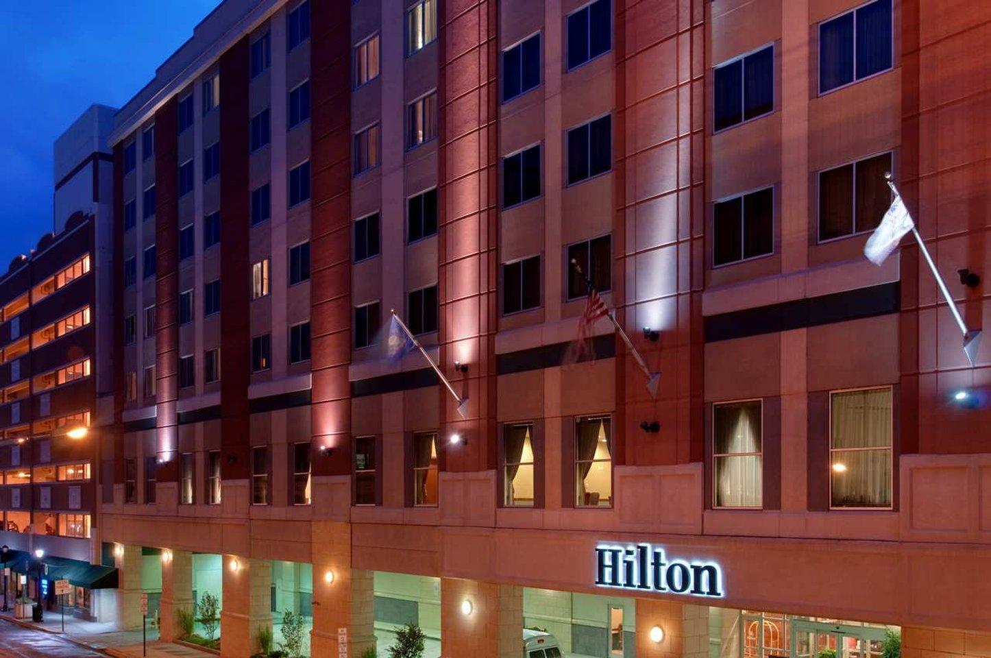 Hilton Scranton & Conference Center Hotell Exteriör bild