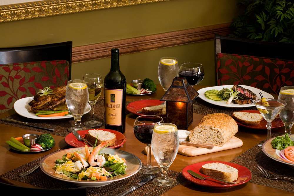 Hilton Scranton & Conference Center Hotell Restaurang bild
